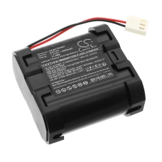Remplacement de batterie compatible pour Daitem 80110106,BATLI06,FAS 2902/2,GVSB293923V0311