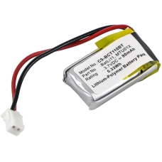 Remplacement de batterie compatible pour Daitem BAT11,BATLI11,BATLI11B,MTU01X,S660-22E