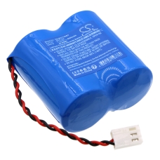 Remplacement de batterie compatible pour Daitem 80110106,BATLI06,FAS 2902/2,GVSB293923V0311
