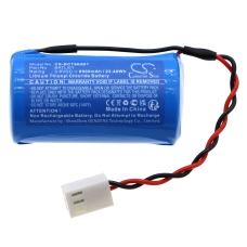 Compatible battery replacement for Daitem 63706,80110102,BAL3,BAT01,BATLI01...