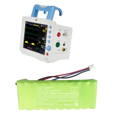 Remplacement de batterie compatible pour Bionet BM-BAT-3,GP220AAH10BMXZ,GPRHC222N000