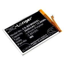 Remplacement de batterie compatible pour Bea-fon M6