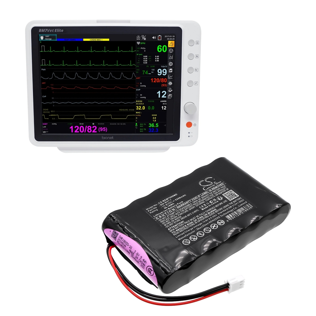Batterie médicale Bionet CS-BEM7000MD