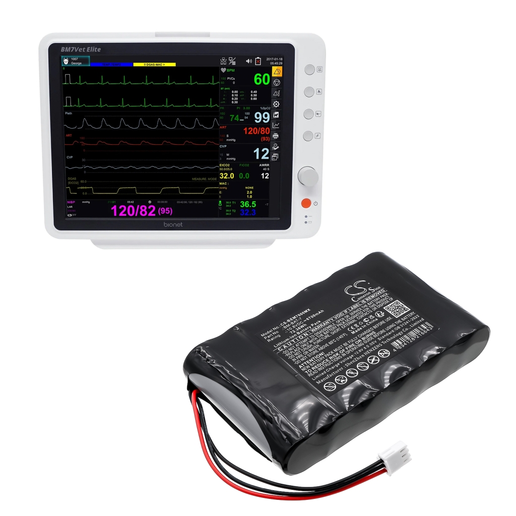 Batterie médicale Bionet CS-BEM7000MX