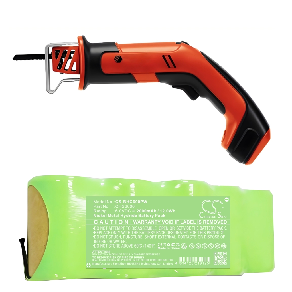 Batterie industrielle Black & decker CS-BHC600PW