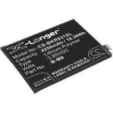 Remplacement de batterie compatible pour Vivo B-M8
