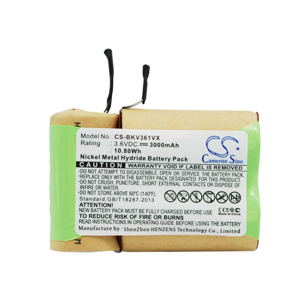 Batterie à vide Black&decker CS-BKV361VX