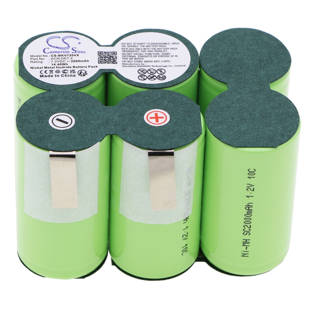 Batterie à vide Black&decker CS-BKV720VX
