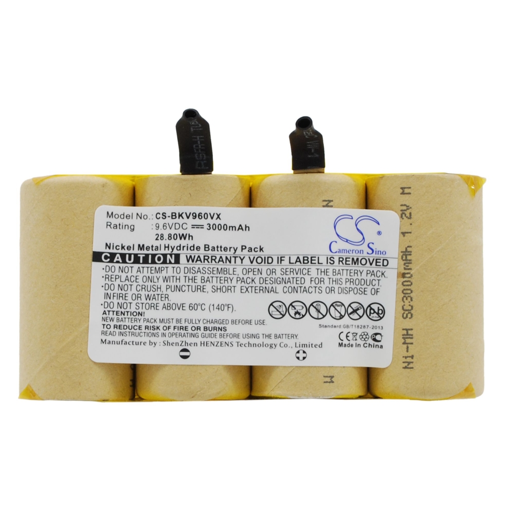 Batterie à vide Black&decker CS-BKV960VX