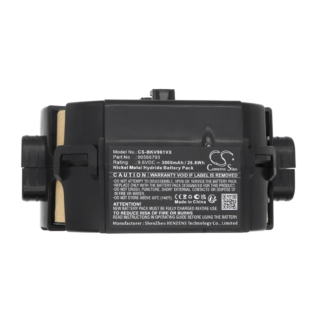 Batterie à vide Black&decker CS-BKV961VX