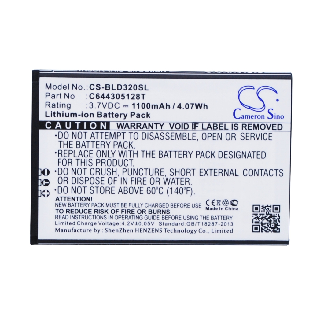 Batterie de téléphone portable BLU CS-BLD320SL