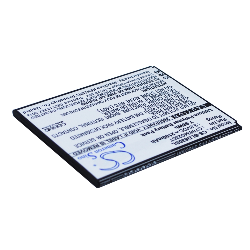 Batterie de téléphone portable BLU CS-BLD630SL