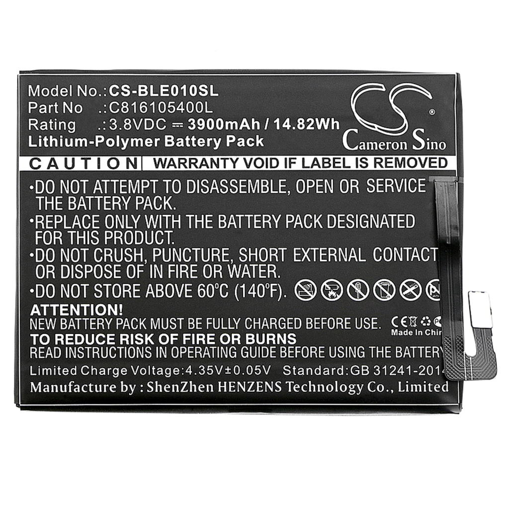 Batterie de téléphone portable BLU CS-BLE010SL