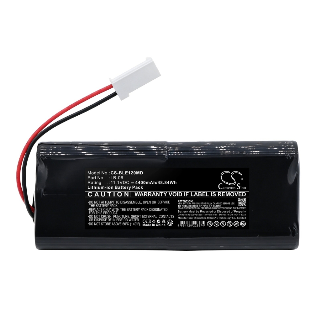 Akku kompatibel mit Biolight CS-BLE120MD
