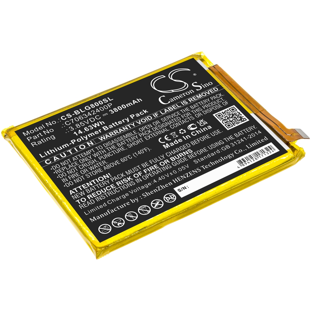 Batterie de téléphone portable BLU CS-BLG800SL