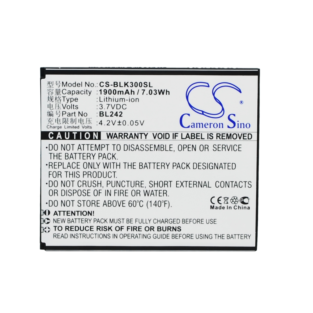 Batteries Remplace BL242