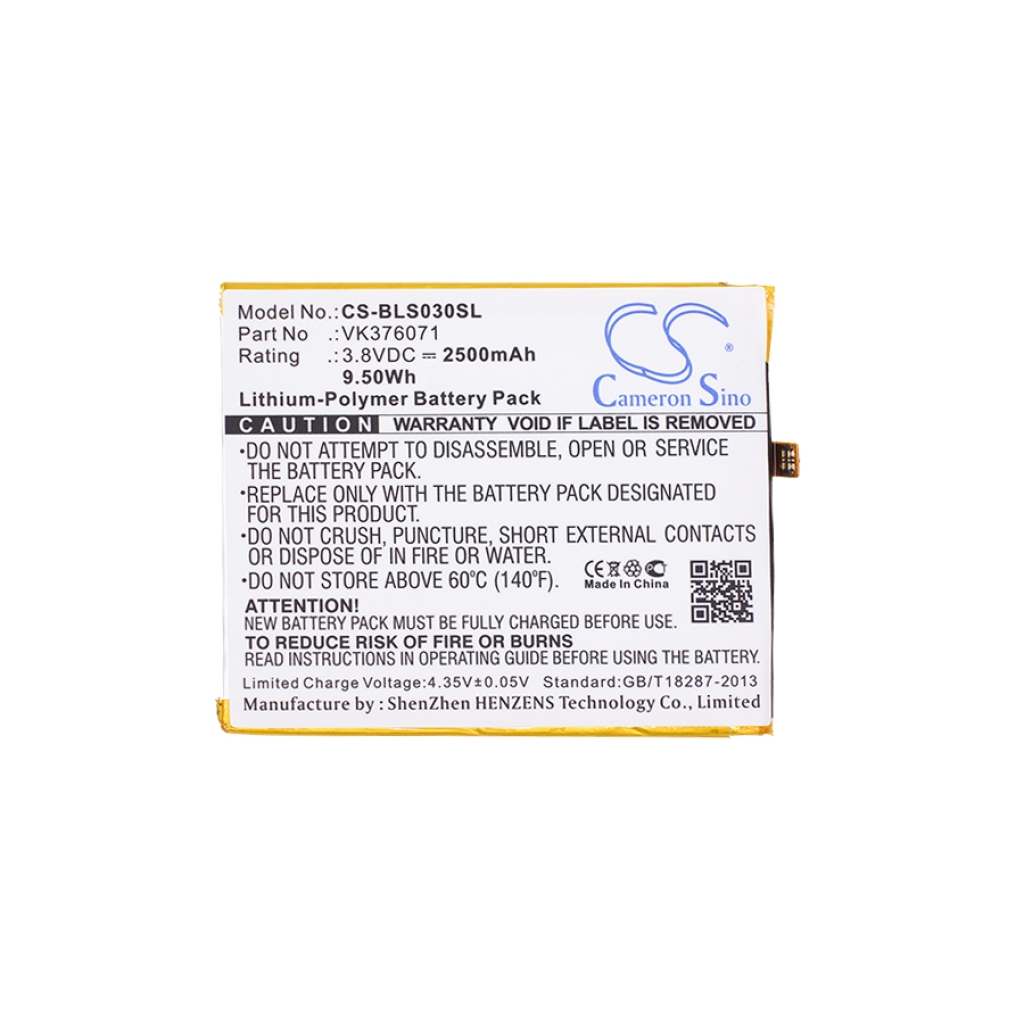 Batterie de téléphone portable BLU CS-BLS030SL