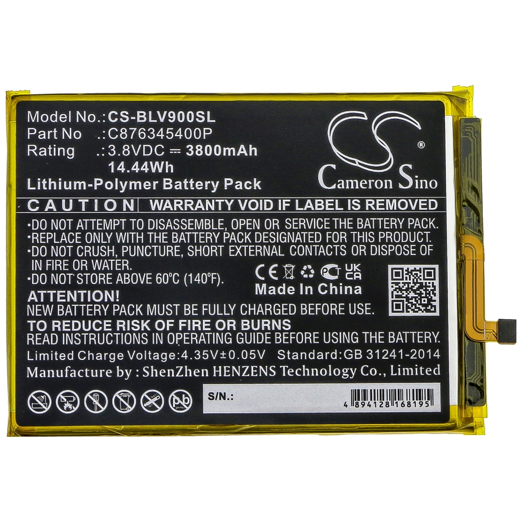 Batterie de téléphone portable BLU CS-BLV900SL