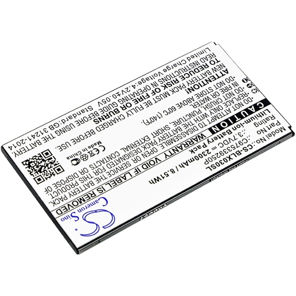 Batterie de téléphone portable BLU CS-BLX030SL