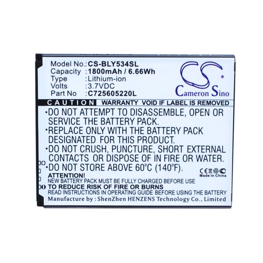 Batterie de téléphone portable BLU CS-BLY534SL