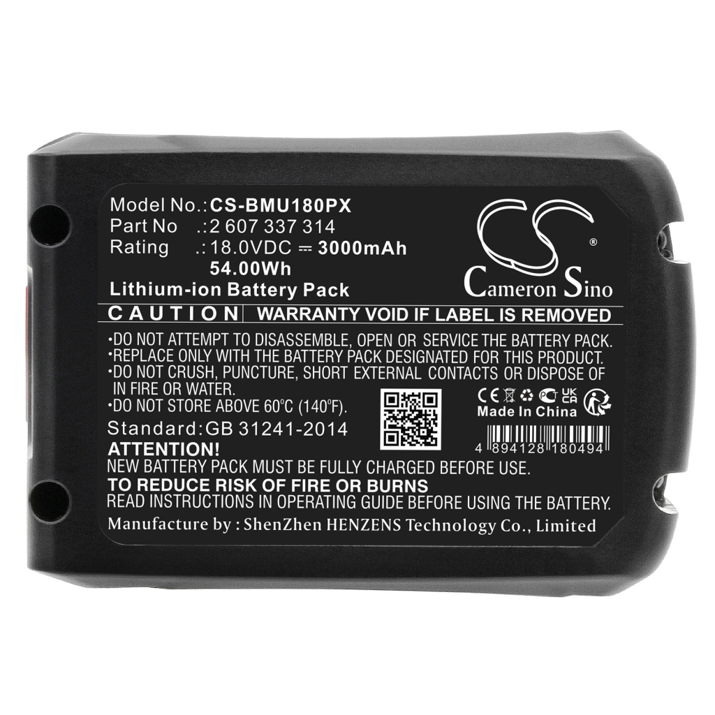 Outils électriques Batterie Bosch CS-BMU180PX