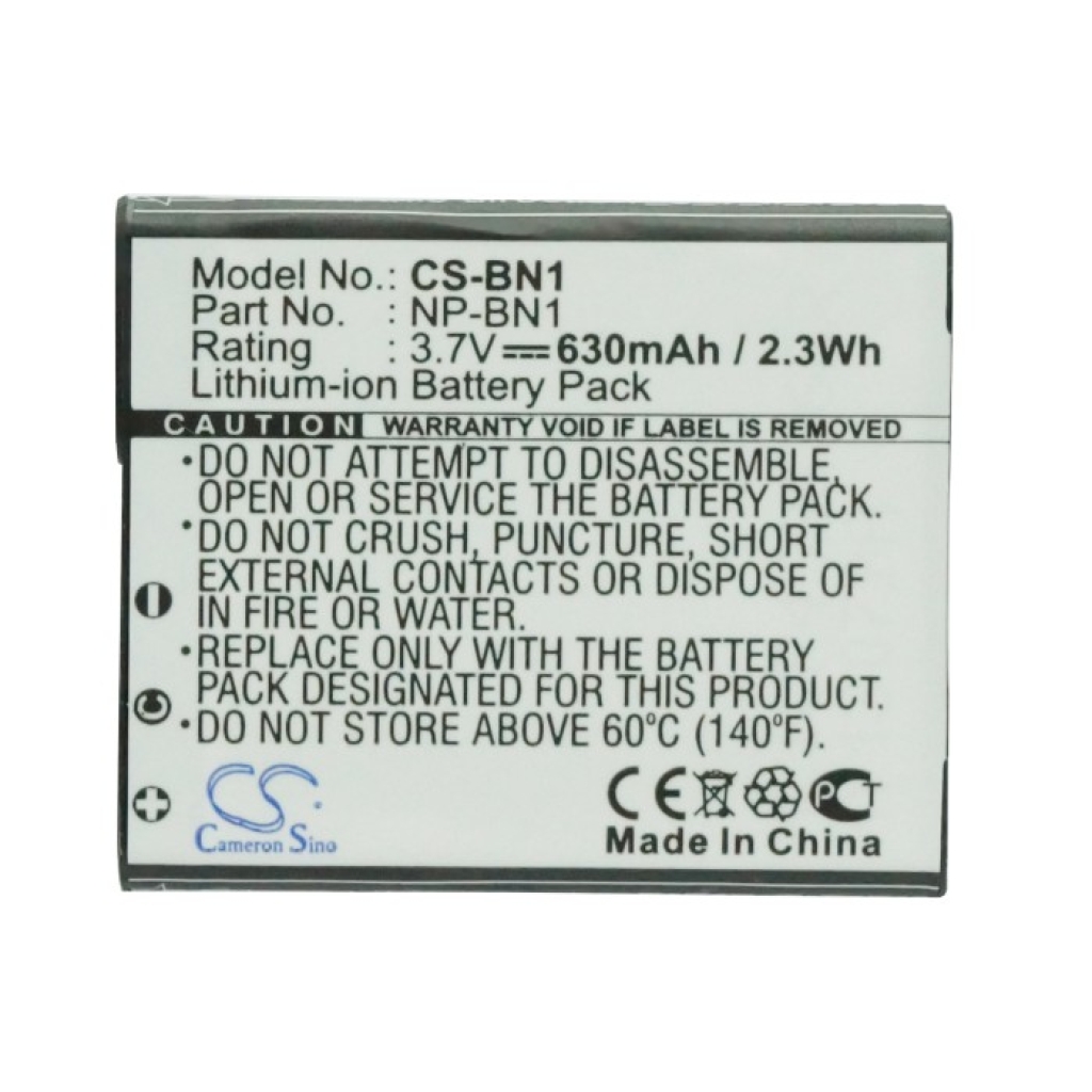 Batterie de l'appareil photo Sony Cyber-shot DSC-TX100VB