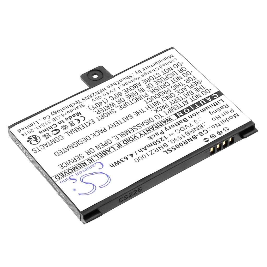 Ebook, eReader Batterie Barnes & noble CS-BNR005SL