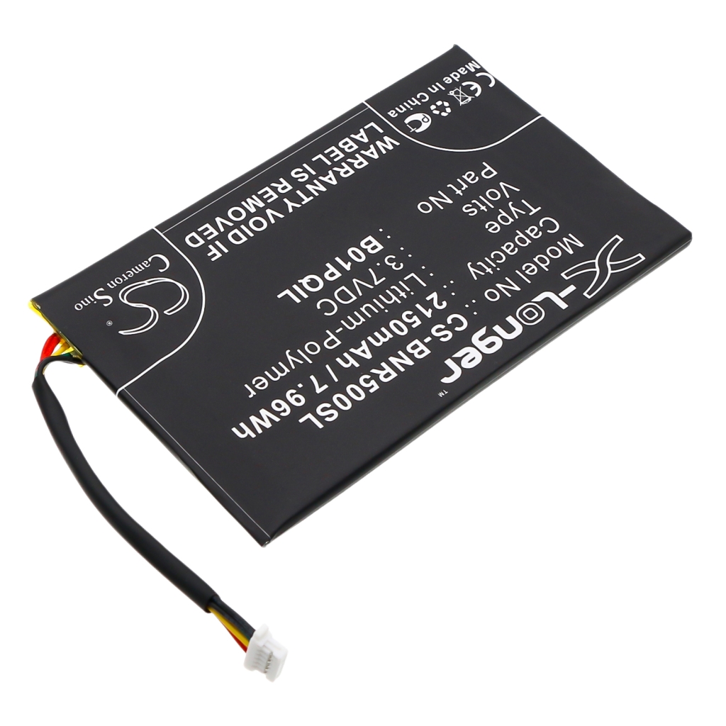 Ebook, eReader Batterie Barnes & noble CS-BNR500SL