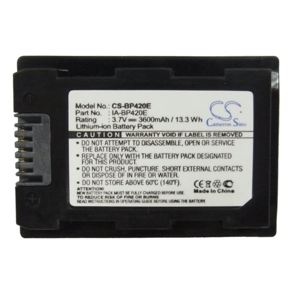 Batterie de l'appareil photo Samsung SMX-F40RN