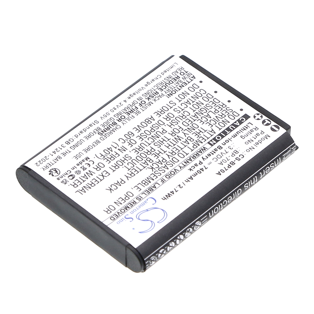 Batterie de l'appareil photo Samsung ES74
