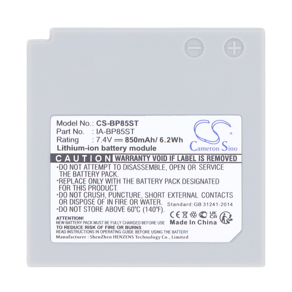 Battery for Samsung HMX-H106