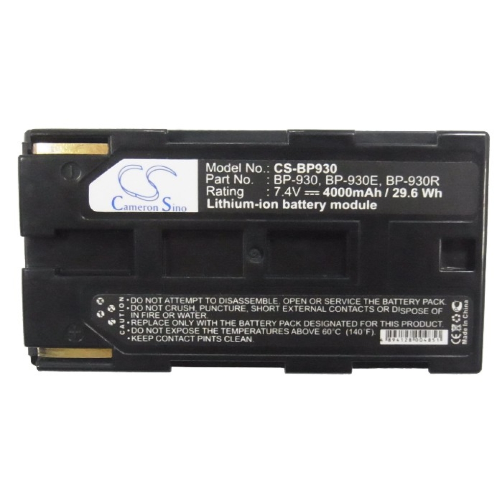 Batterie de l'appareil photo Canon DM-MV10