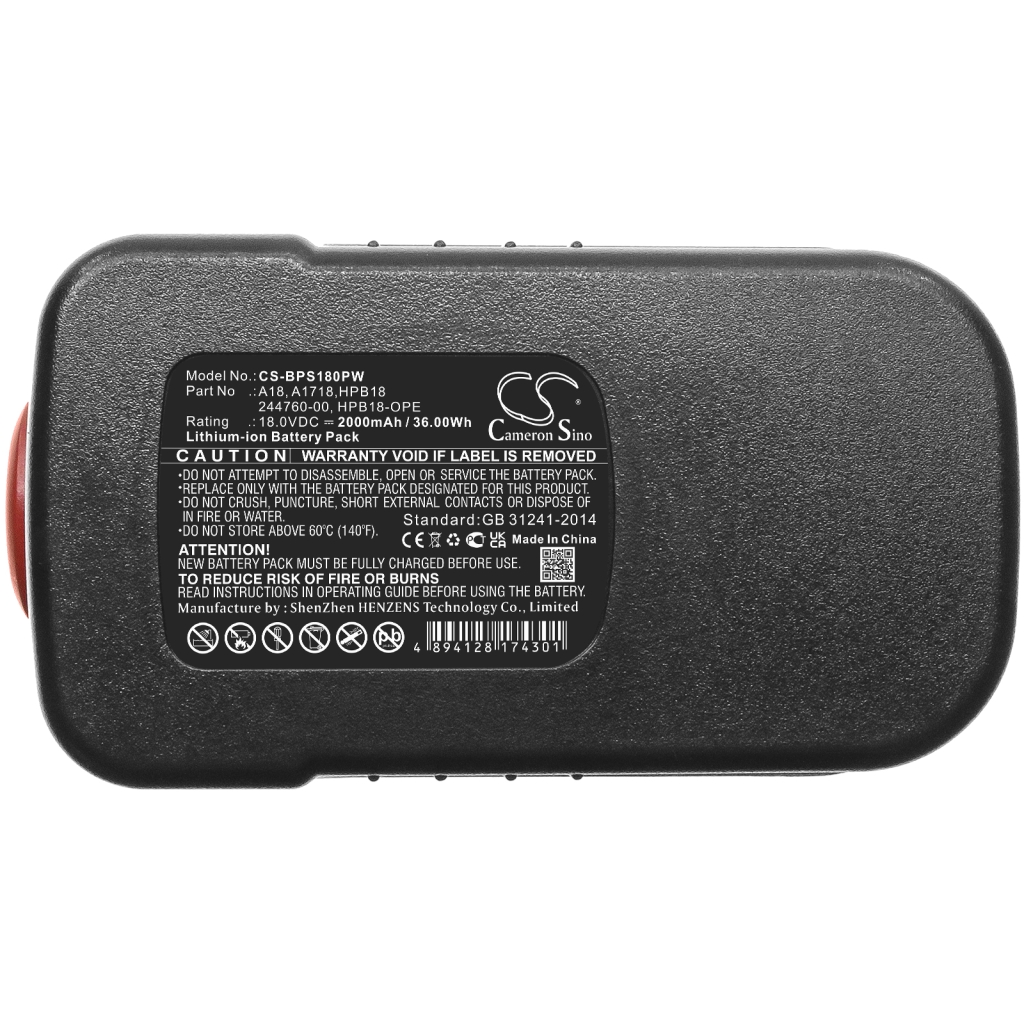 Batteries Remplace FS18BX