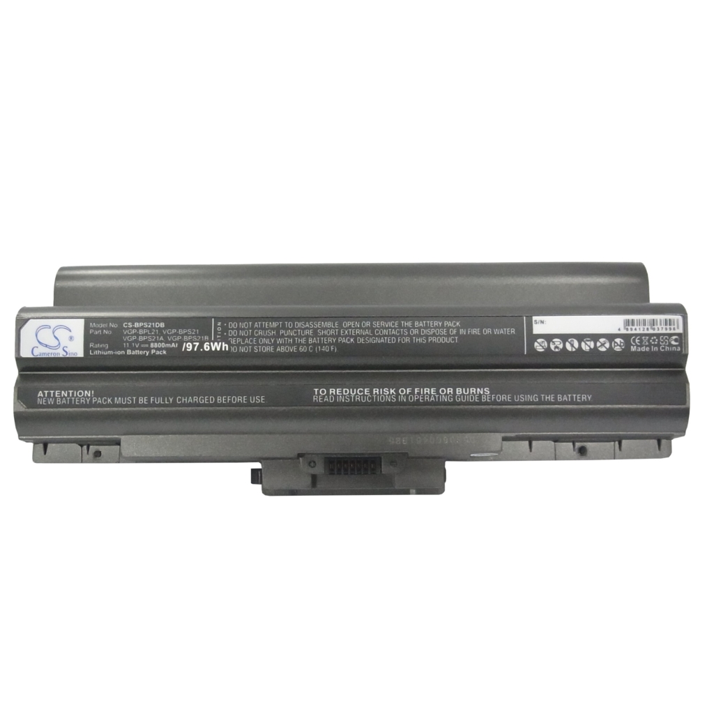 Batterie pour ordinateur portable Sony VAIO VGN-CS92JS