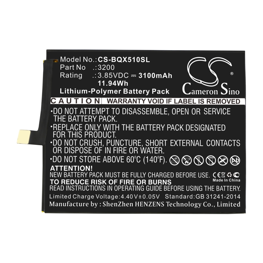 Batterie de téléphone sans fil Philips CS-BQX510SL