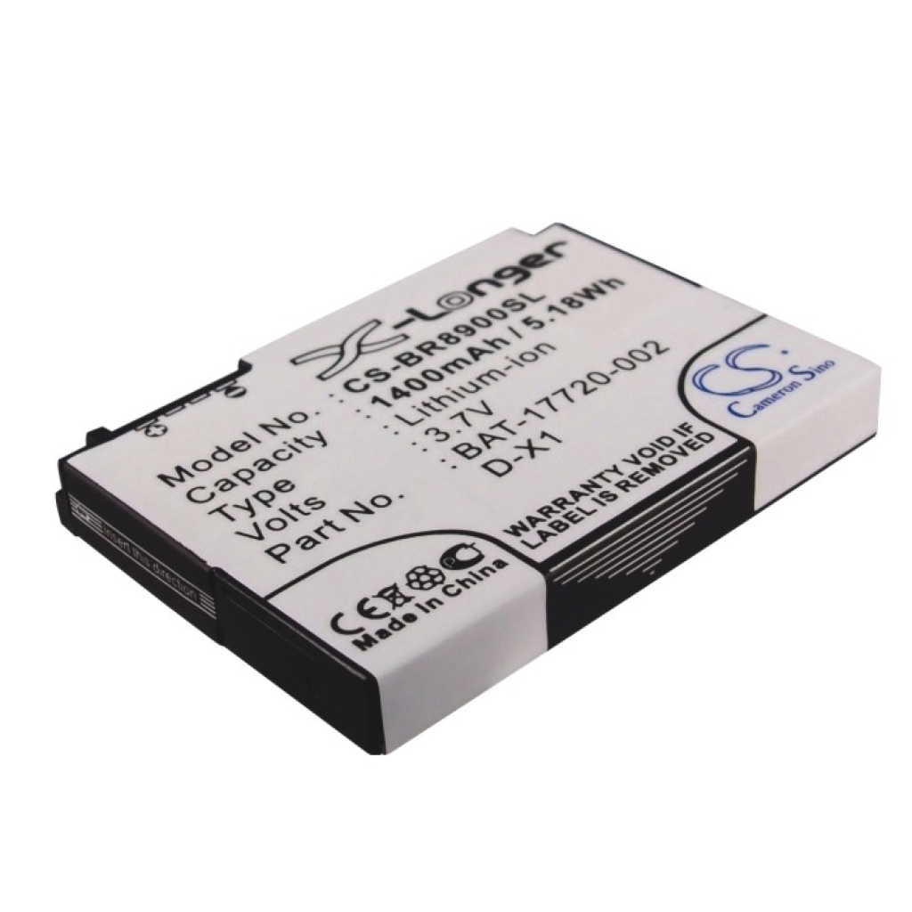 Batterie de téléphone portable Blackberry CS-BR8900SL