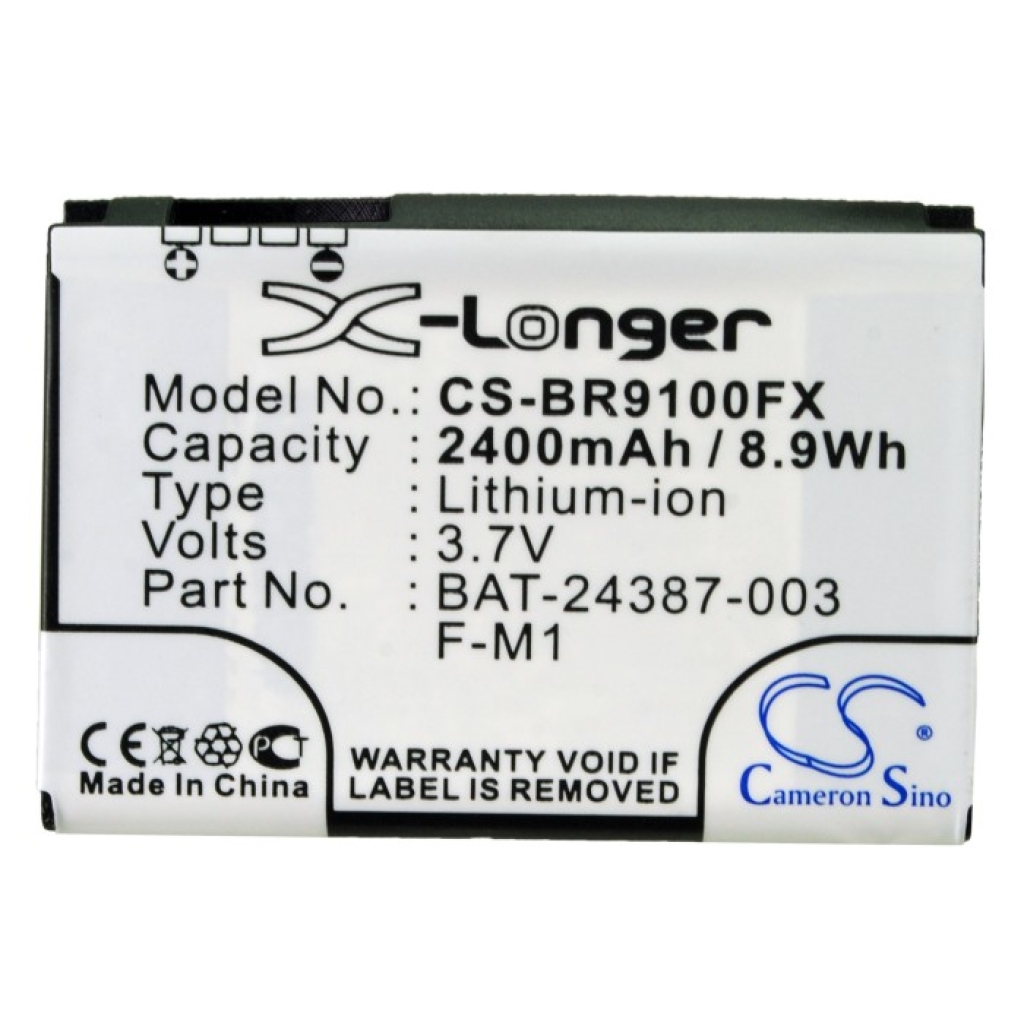 Batterie de téléphone portable Blackberry CS-BR9100FX