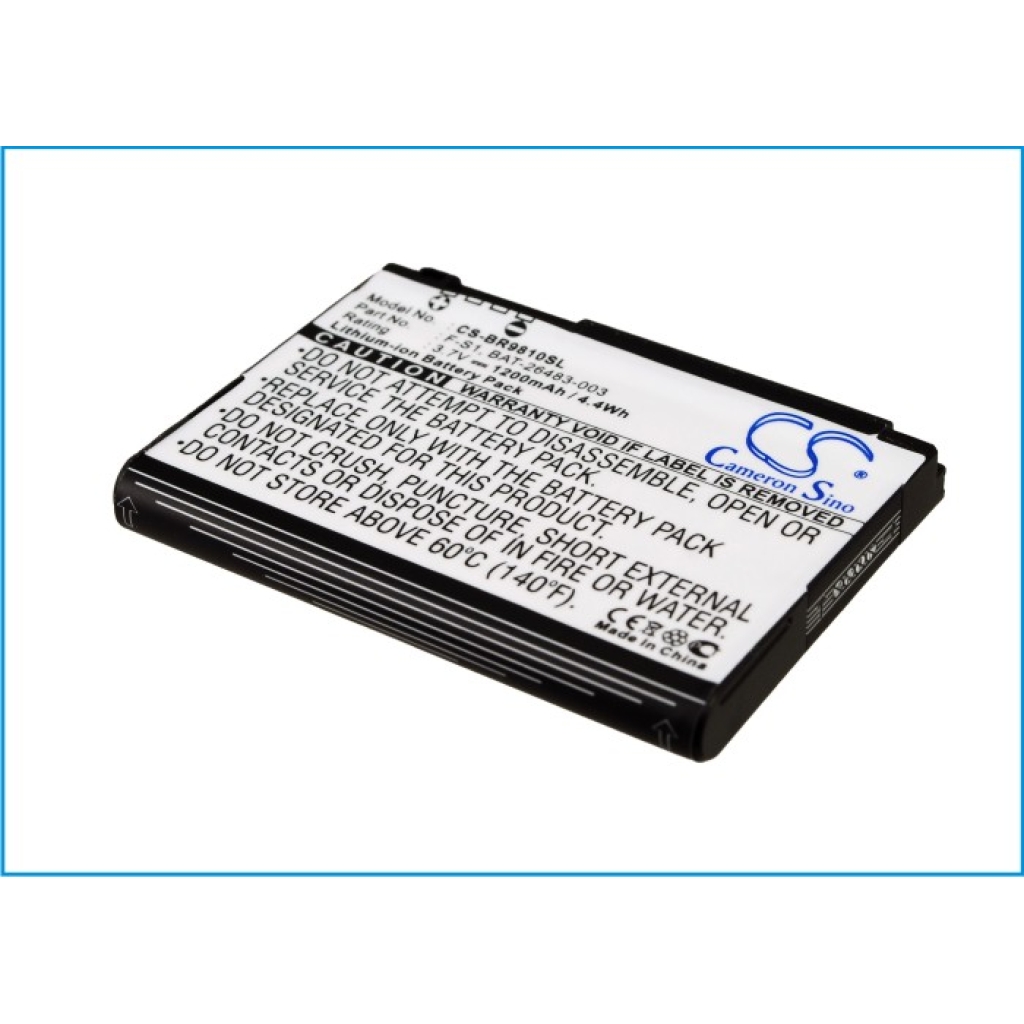 Batterie de téléphone portable Blackberry CS-BR9810SL