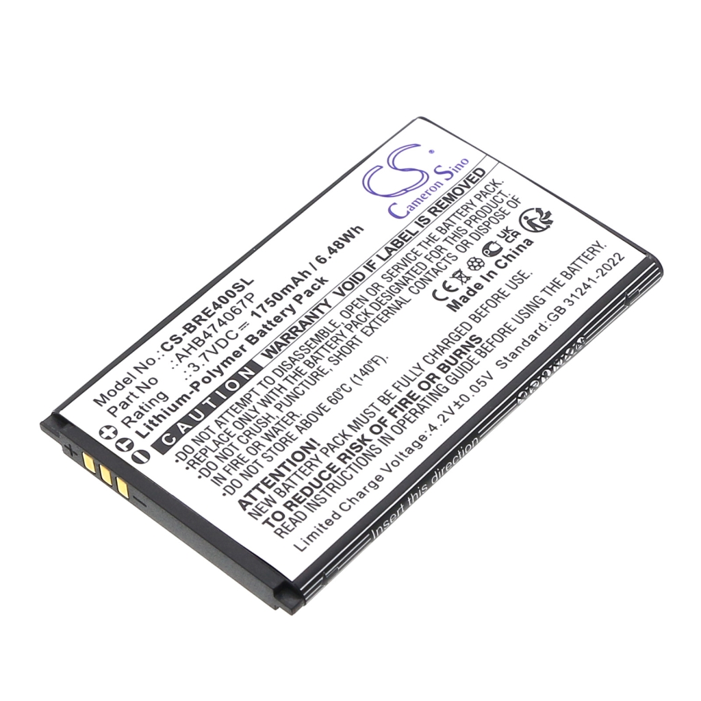 Batterie de téléphone portable Brondi CS-BRE400SL