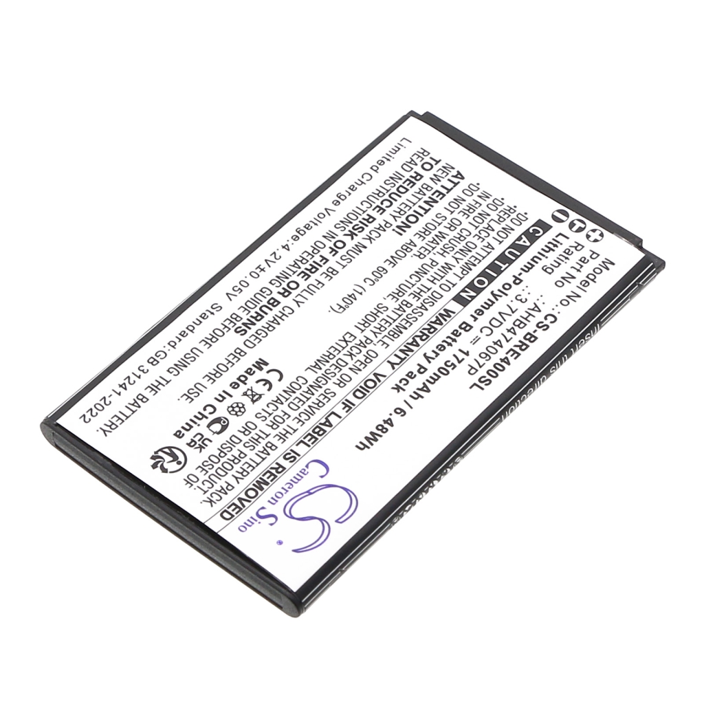 Batterie de téléphone portable Brondi CS-BRE400SL