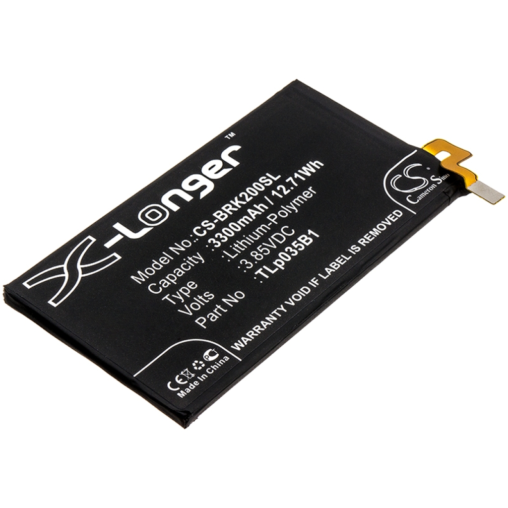 Batterie de téléphone portable Blackberry CS-BRK200SL