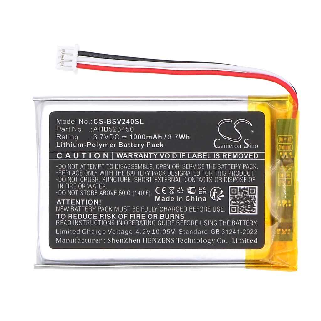 GPS, Batterie de navigation Weenect CS-BSV240SL