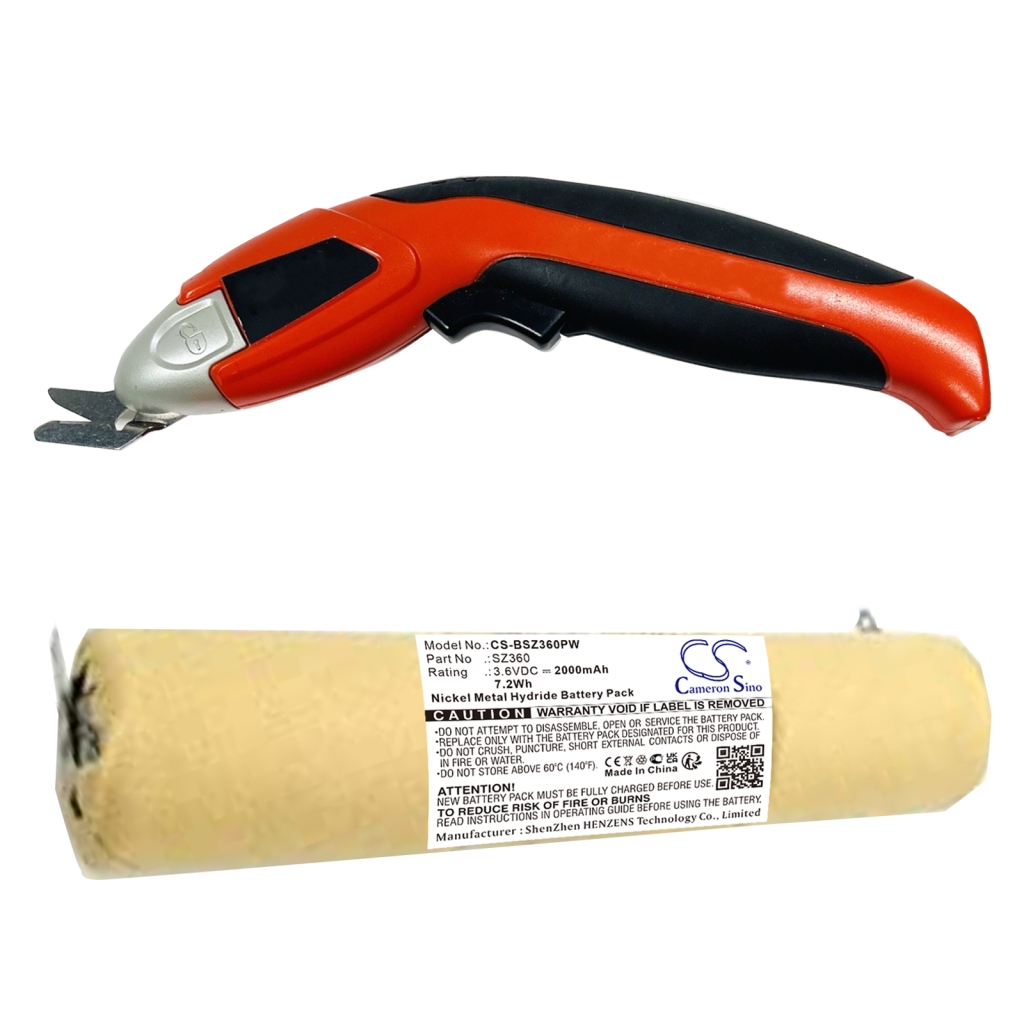 Industriebatterie Black & decker CS-BSZ360PW