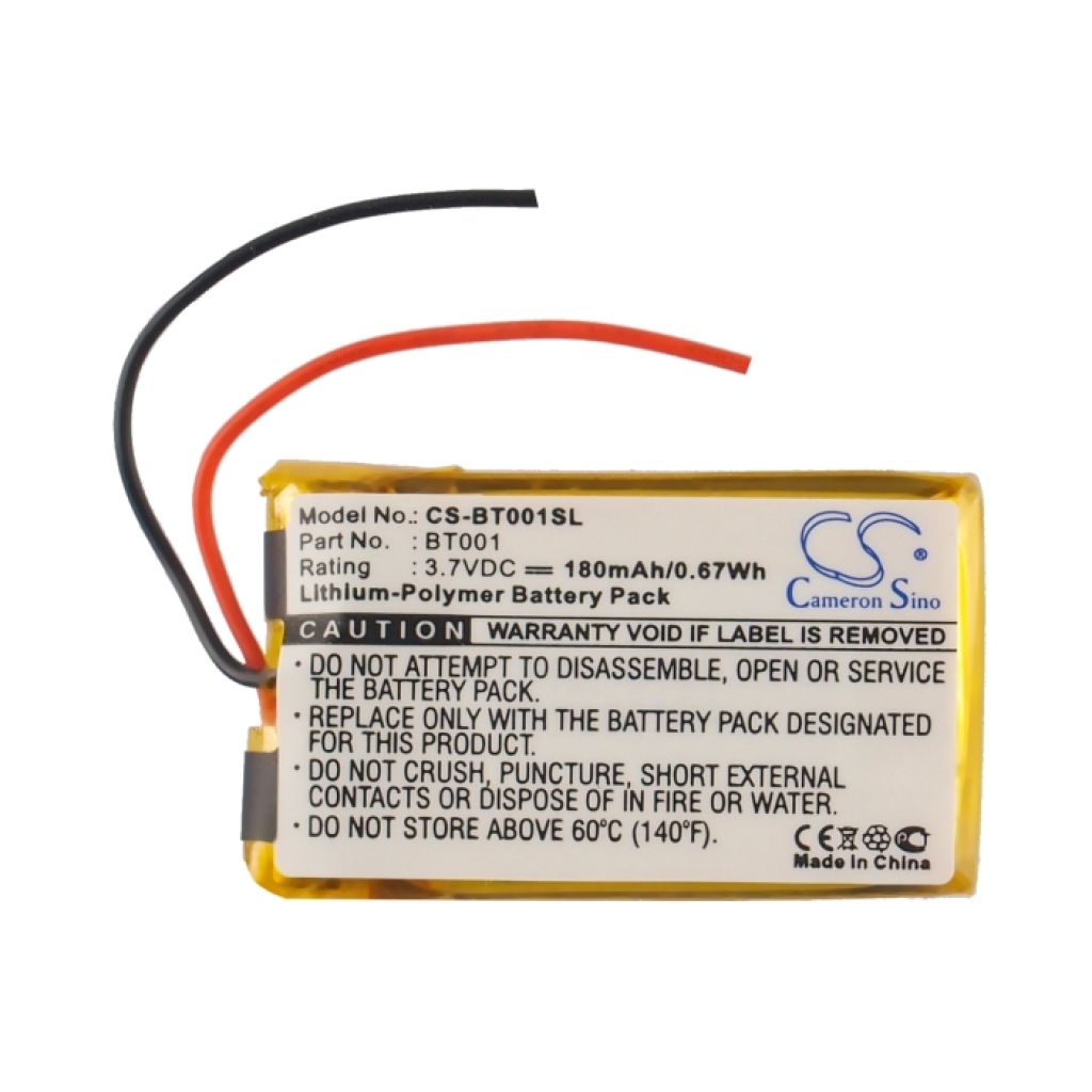 Batterie de casque d'écoute sans fil Globalstar Jbl Milink CS-BT001SL