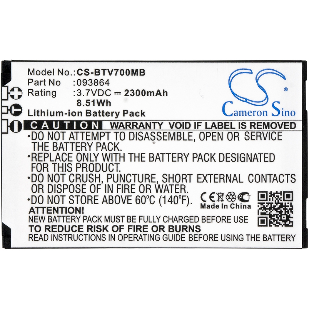 Batterie BabyPhone Nuk CS-BTV700MB