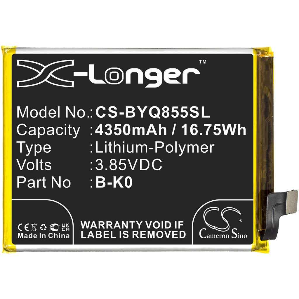 Batterie de téléphone portable Vivo CS-BYQ855SL