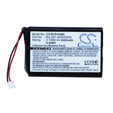 Remplacement de batterie compatible pour Ingenico B25000001,B25000005,BD1227