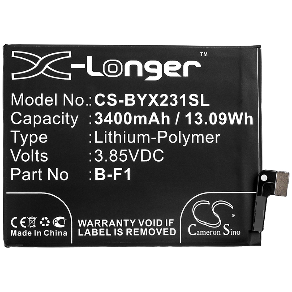 Batterie de téléphone portable Vivo CS-BYX231SL