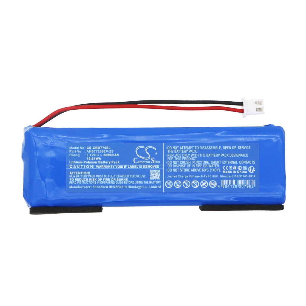 Batterie du lecteur DVD Coby CS-CBD775SL
