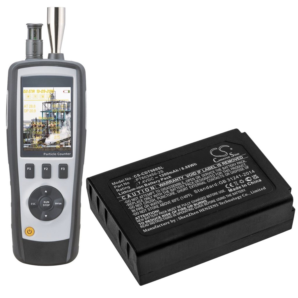 Outils électriques Batterie Extech CS-CDT980SL